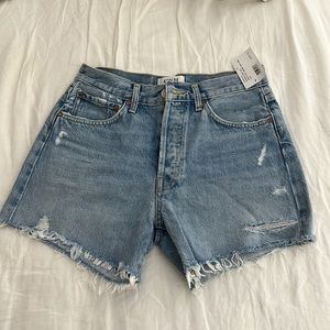 brand new with tags agolde parker long shorts 26 swapmeet